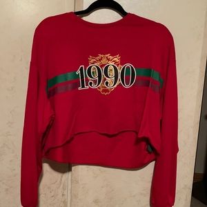 H&M cropped long sleeve